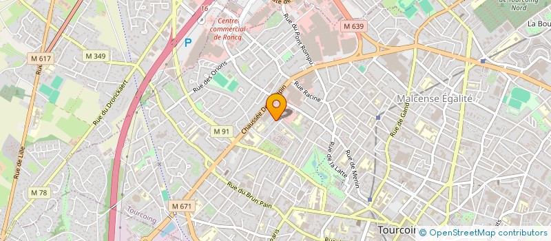 localisation de l'entreprise MONSIEUR ADEL BOUGAYOU  TOURCOING