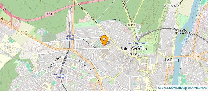 localisation de l'entreprise MONSIEUR ADEL BOUMLAIK  SAINT-GERMAIN-EN-LAYE