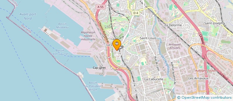 localisation de l'entreprise MONSIEUR ADEL BOURIAH à MARSEILLE
