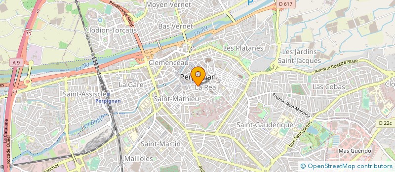 localisation de l'entreprise MONSIEUR ADEL BOUTASKIOUINE  PERPIGNAN