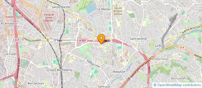 localisation de l'entreprise MONSIEUR ADEL BOUTOUIL  MARSEILLE