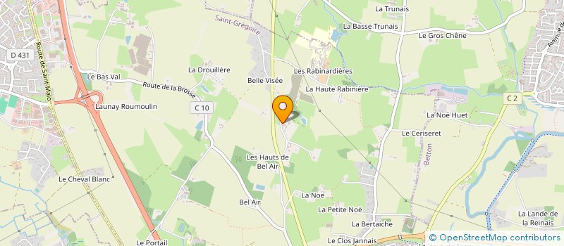 localisation de l'entreprise MONSIEUR ADEL BOUZELMAT à SAINT-GREGOIRE