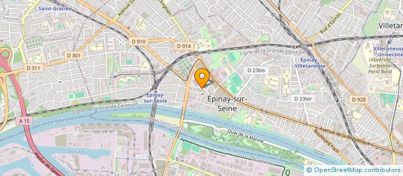 localisation de l'entreprise MONSIEUR ADEL CHAABANE à EPINAY-SUR-SEINE