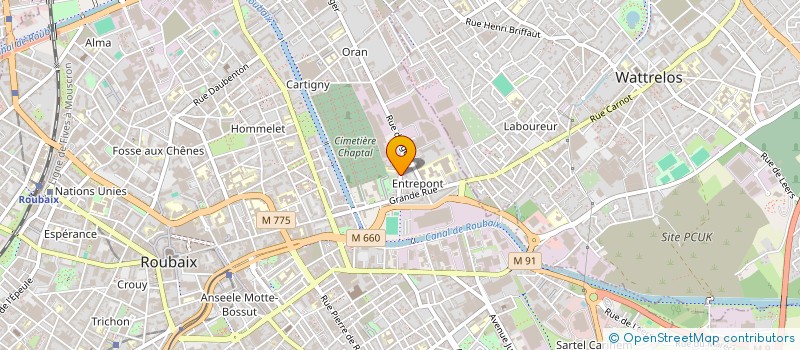 localisation de l'entreprise MONSIEUR ADEL CHARABI  TOURCOING