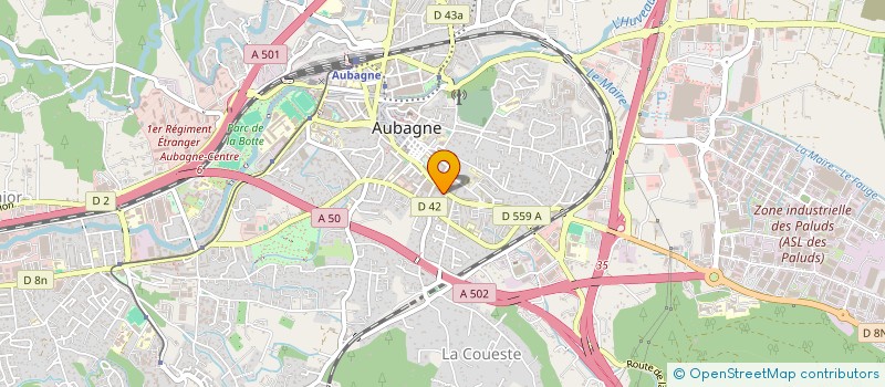 localisation de l'entreprise MONSIEUR ADEL CHARON à AUBAGNE