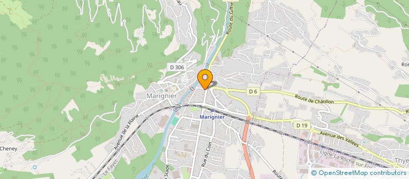 localisation de l'entreprise MONSIEUR ADEL CHEBIL  MARIGNIER