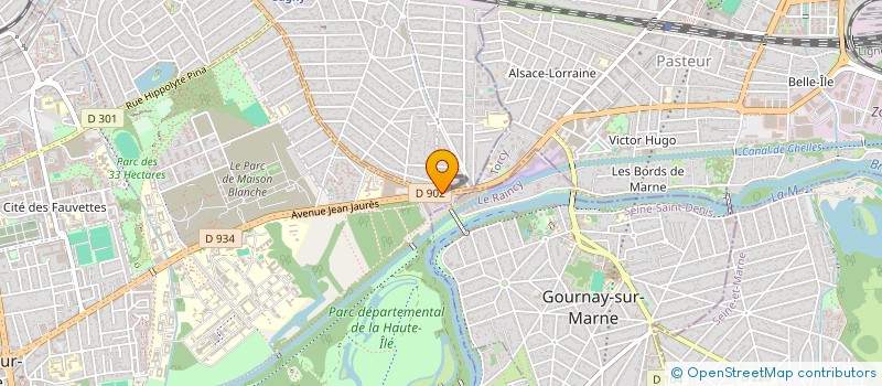 localisation de l'entreprise MONSIEUR ADEL CHEREF  GAGNY