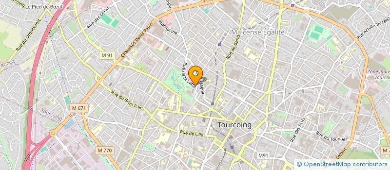 localisation de l'entreprise MONSIEUR ADEL CHEURFI  TOURCOING