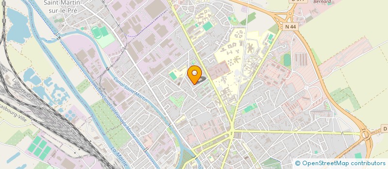 localisation de l'entreprise MONSIEUR ADEL DJELLOULI  CHALONS-EN-CHAMPAGNE