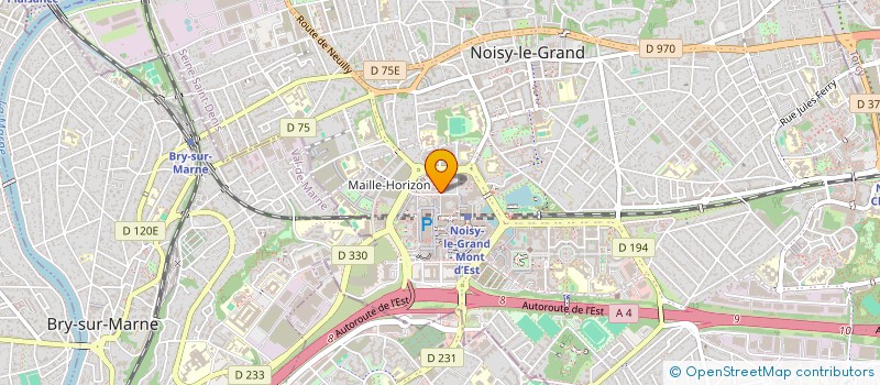 localisation de l'entreprise MONSIEUR ADEL DRIDI  NOISY-LE-GRAND