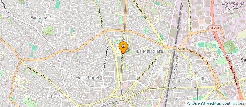 localisation de l'entreprise MONSIEUR ADEL EL HAJJAJY à DIJON
