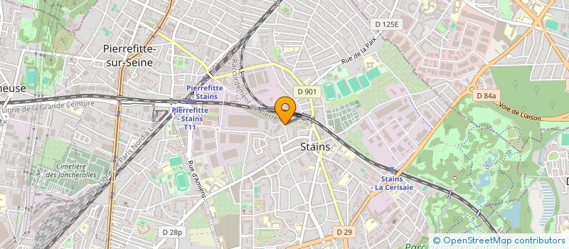 localisation de l'entreprise MONSIEUR ADEL EMBOUAZZA à STAINS