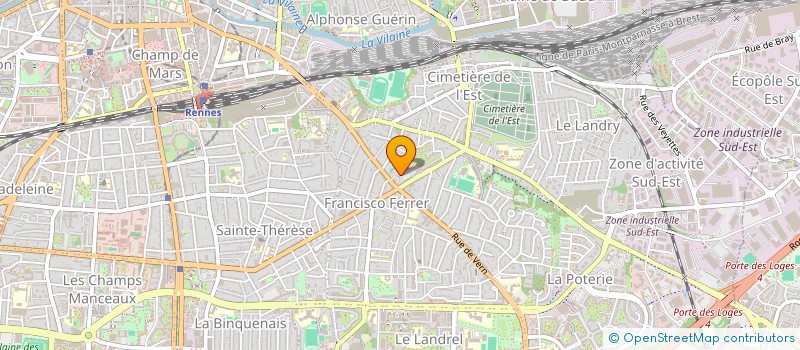 localisation de l'entreprise MONSIEUR ADEL FADL LABIB  RENNES