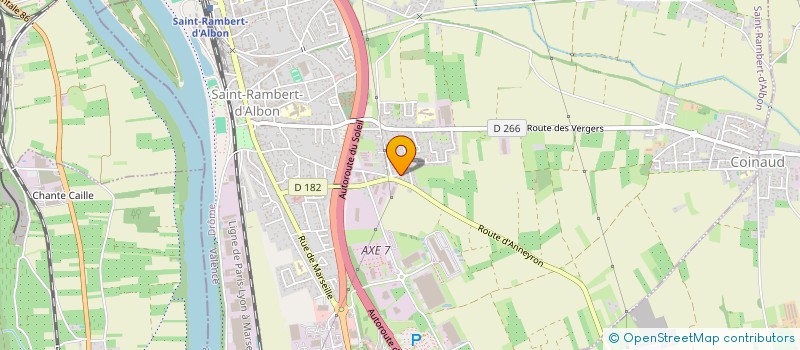 localisation de l'entreprise MONSIEUR ADEL FARHA  SAINT-RAMBERT-D'ALBON