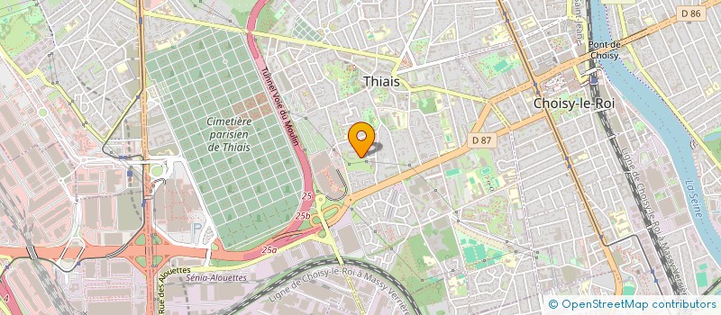 localisation de l'entreprise MONSIEUR ADEL FERHANI  THIAIS