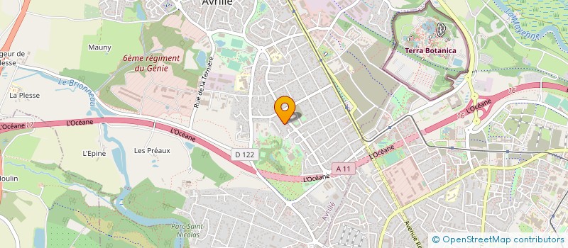 localisation de l'entreprise MONSIEUR ADEL GHANAY  AVRILLE