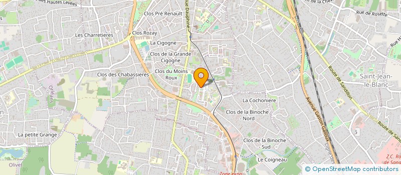 localisation de l'entreprise MONSIEUR ADEL GHOUIL  ORLEANS