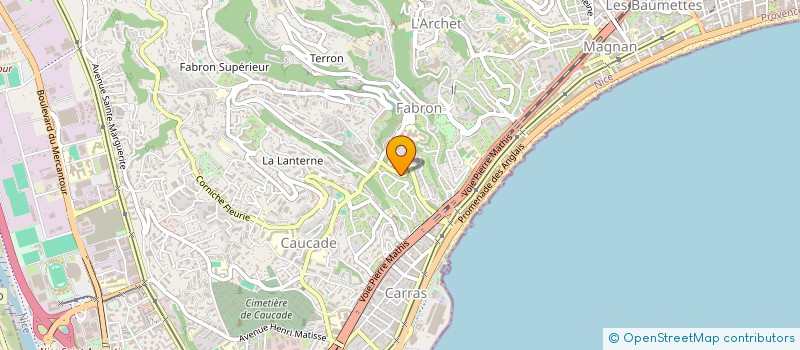 localisation de l'entreprise MONSIEUR ADEL GHRIEB à NICE