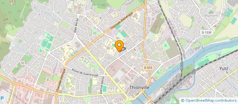 localisation de l'entreprise MONSIEUR ADEL GORAI  THIONVILLE