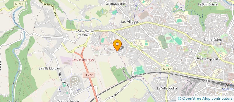 localisation de l'entreprise MONSIEUR ADEL GUELAI à SAINT-BRIEUC