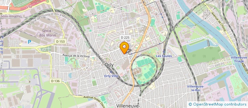 localisation de l'entreprise MONSIEUR ADEL GUERROUJ  ORLY