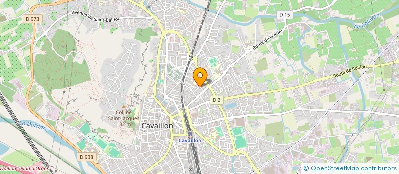 localisation de l'entreprise MONSIEUR ADEL HADJALI  CAVAILLON