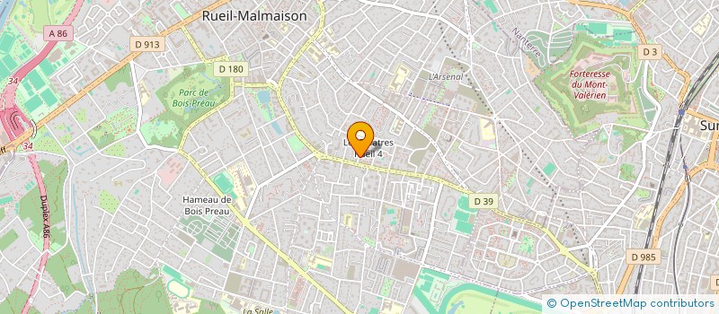 localisation de l'entreprise MONSIEUR ADEL HADJOUIS à RUEIL-MALMAISON