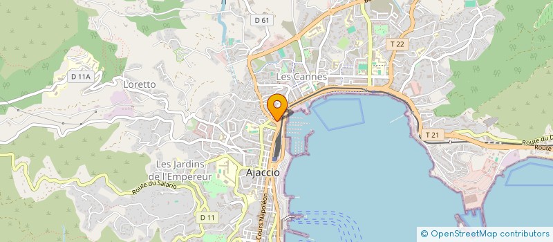 localisation de l'entreprise MONSIEUR ADEL HAKIMI à AJACCIO