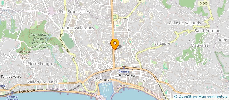 localisation de l'entreprise MONSIEUR ADEL HARBAOUI  CANNES