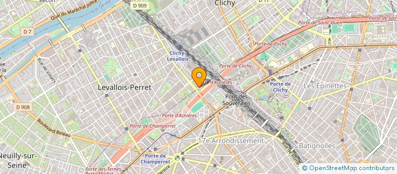 localisation de l'entreprise MONSIEUR ADEL HASSANI à LEVALLOIS-PERRET
