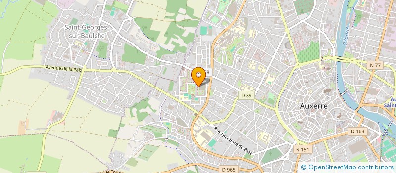 localisation de l'entreprise MONSIEUR ADEL HASSANY à AUXERRE