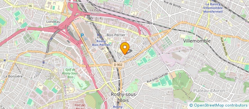 localisation de l'entreprise MONSIEUR ADEL JIDA à ROSNY-SOUS-BOIS