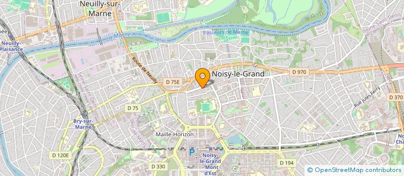 localisation de l'entreprise MONSIEUR ADEL KACIMI à NOISY-LE-GRAND
