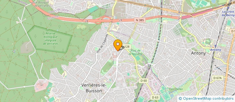 localisation de l'entreprise MONSIEUR ADEL KANAAN  VERRIERES-LE-BUISSON