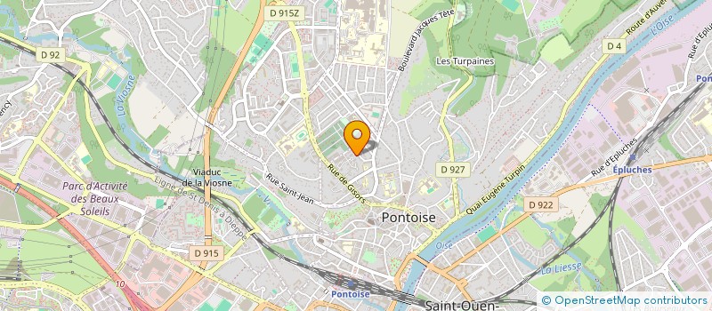 localisation de l'entreprise MONSIEUR ADEL KHALDI  PONTOISE