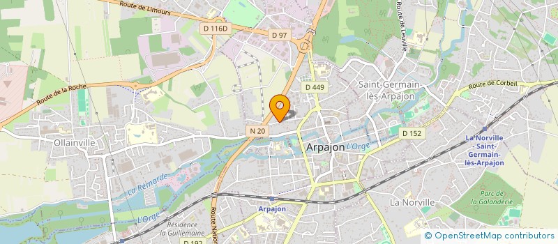 localisation de l'entreprise MONSIEUR ADEL KHARCHI à ARPAJON