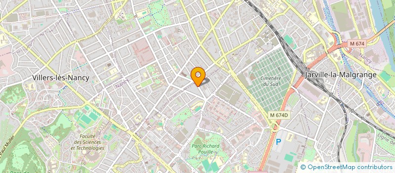 localisation de l'entreprise MONSIEUR ADEL LAHOUIER  VANDUVRE-LES-NANCY