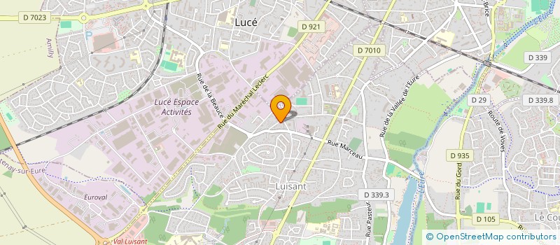 localisation de l'entreprise MONSIEUR ADEL LAKLI à LUCE