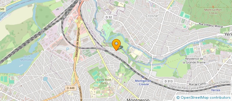 localisation de l'entreprise MONSIEUR ADEL LAMARI  MONTGERON