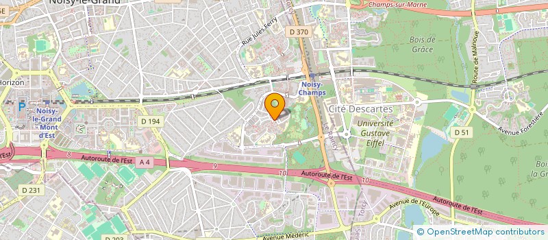 localisation de l'entreprise MONSIEUR ADEL LAMRI à NOISY-LE-GRAND