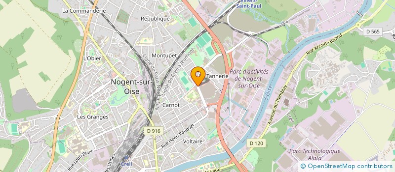 localisation de l'entreprise MONSIEUR ADEL MAHDAOUI à NOGENT-SUR-OISE
