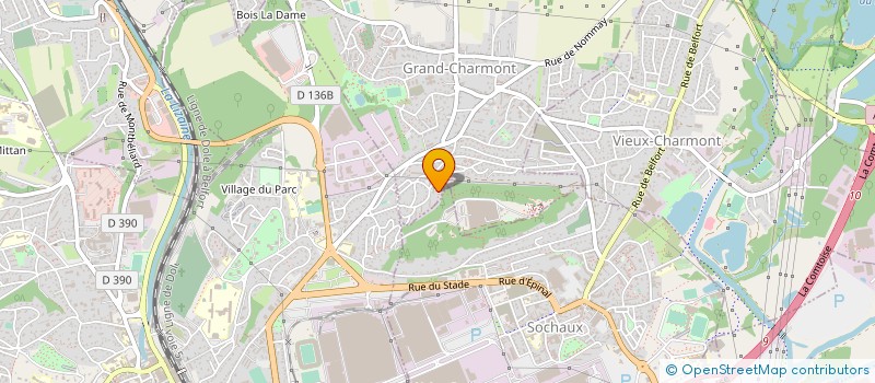 localisation de l'entreprise MONSIEUR ADEL MAHDJOUB  GRAND-CHARMONT