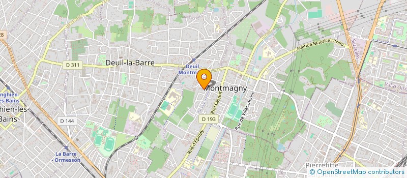 localisation de l'entreprise MONSIEUR ADEL MAHI  MONTMAGNY