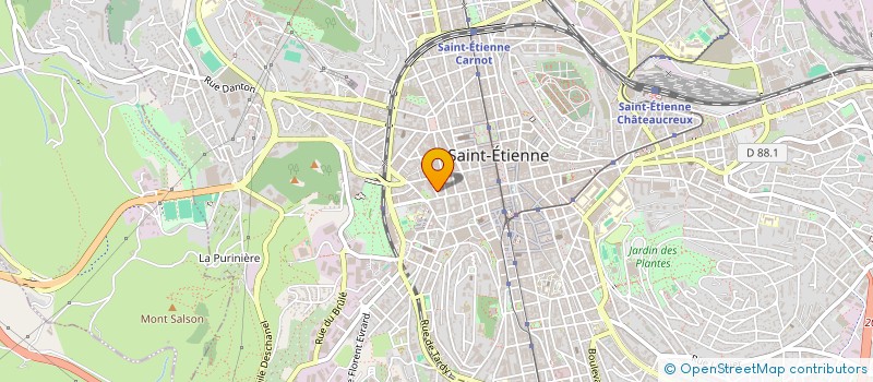 localisation de l'entreprise MONSIEUR ADEL MAHROUG  SAINT-ETIENNE