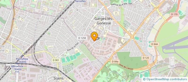 localisation de l'entreprise MONSIEUR ADEL MANSSI  GARGES-LES-GONESSE