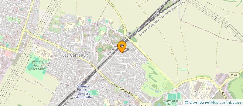 localisation de l'entreprise MONSIEUR ADEL MEBAREK à GONESSE