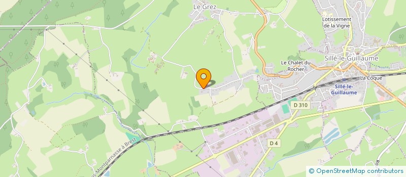 localisation de l'entreprise MONSIEUR ADEL MELAYAH  LE GREZ