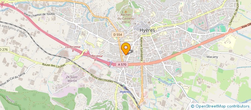 localisation de l'entreprise MONSIEUR ADEL MISSAOUI  HYERES