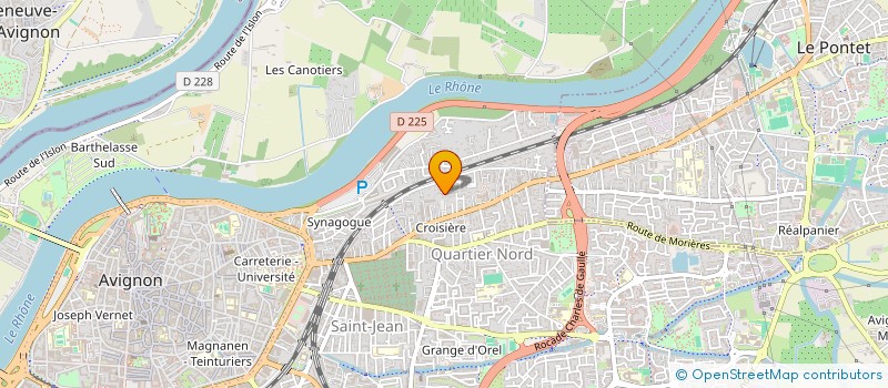 localisation de l'entreprise MONSIEUR ADEL MOUMEN  AVIGNON