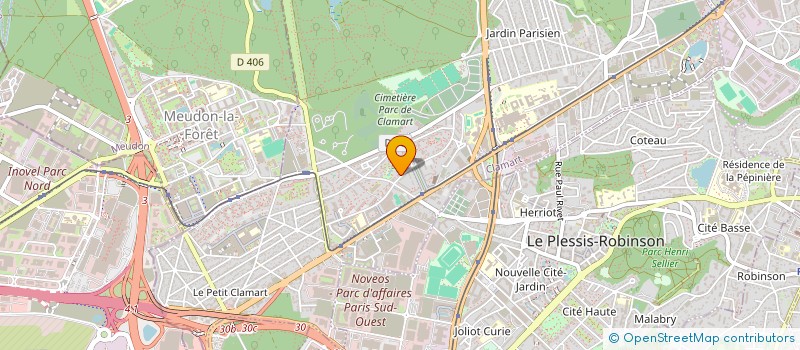 localisation de l'entreprise MONSIEUR ADEL NAIT CHABANE à CLAMART